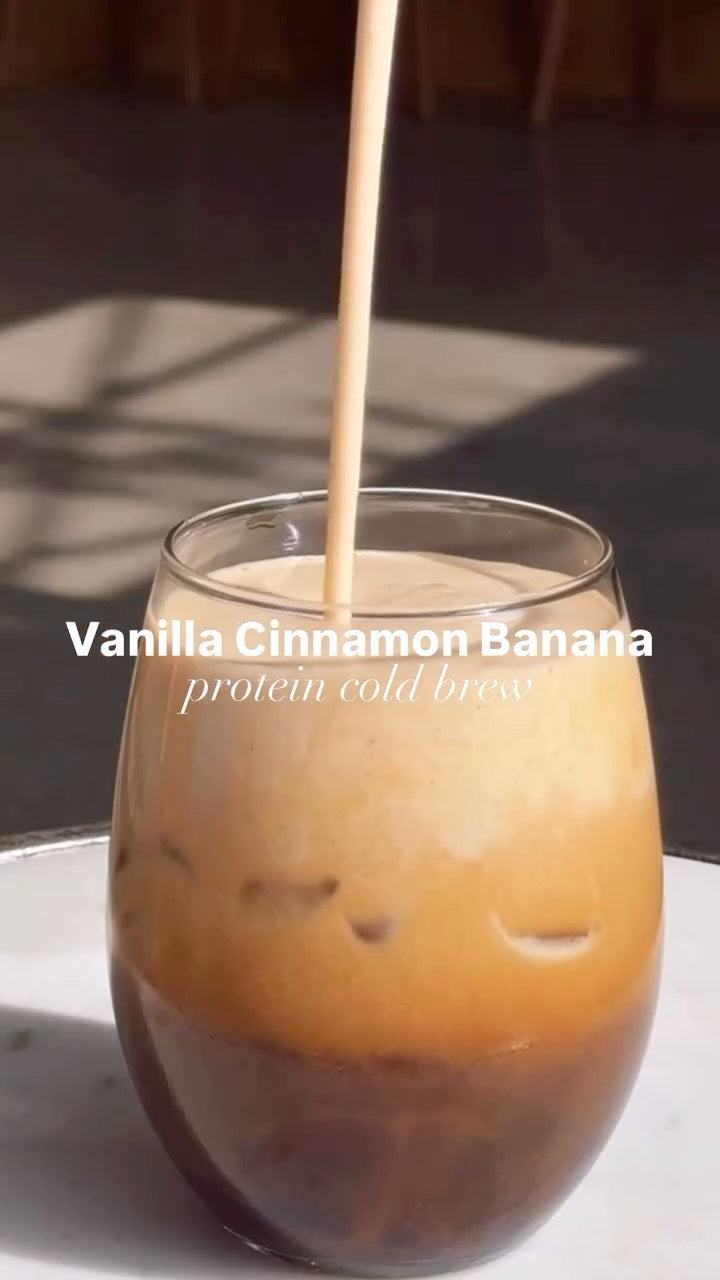 The Vanilla Cinnamon Banana Cold Brew