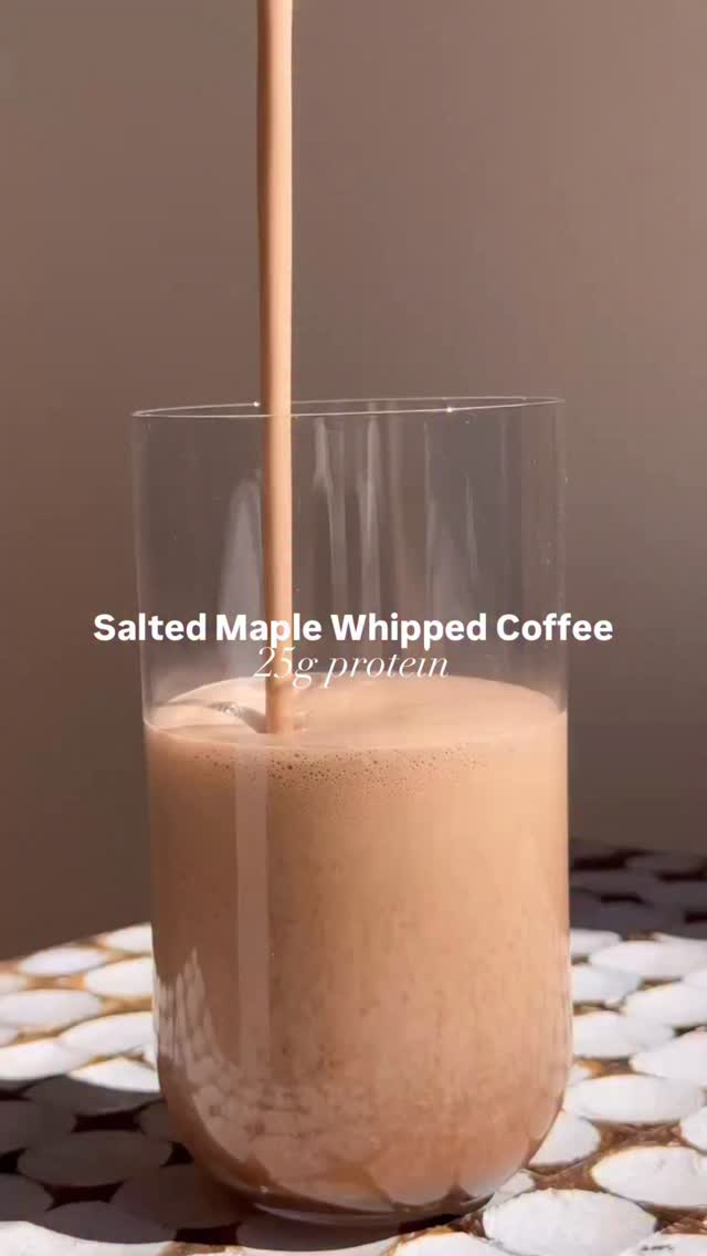 The Salted Maple Latte Smoothie