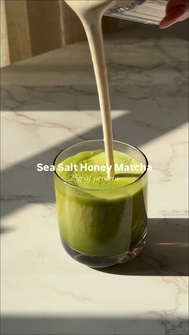 The Sea Salt Honey Matcha