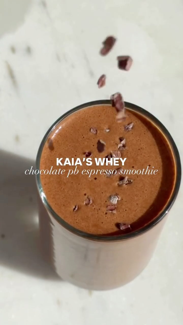 Kaia's Whey Smoothie