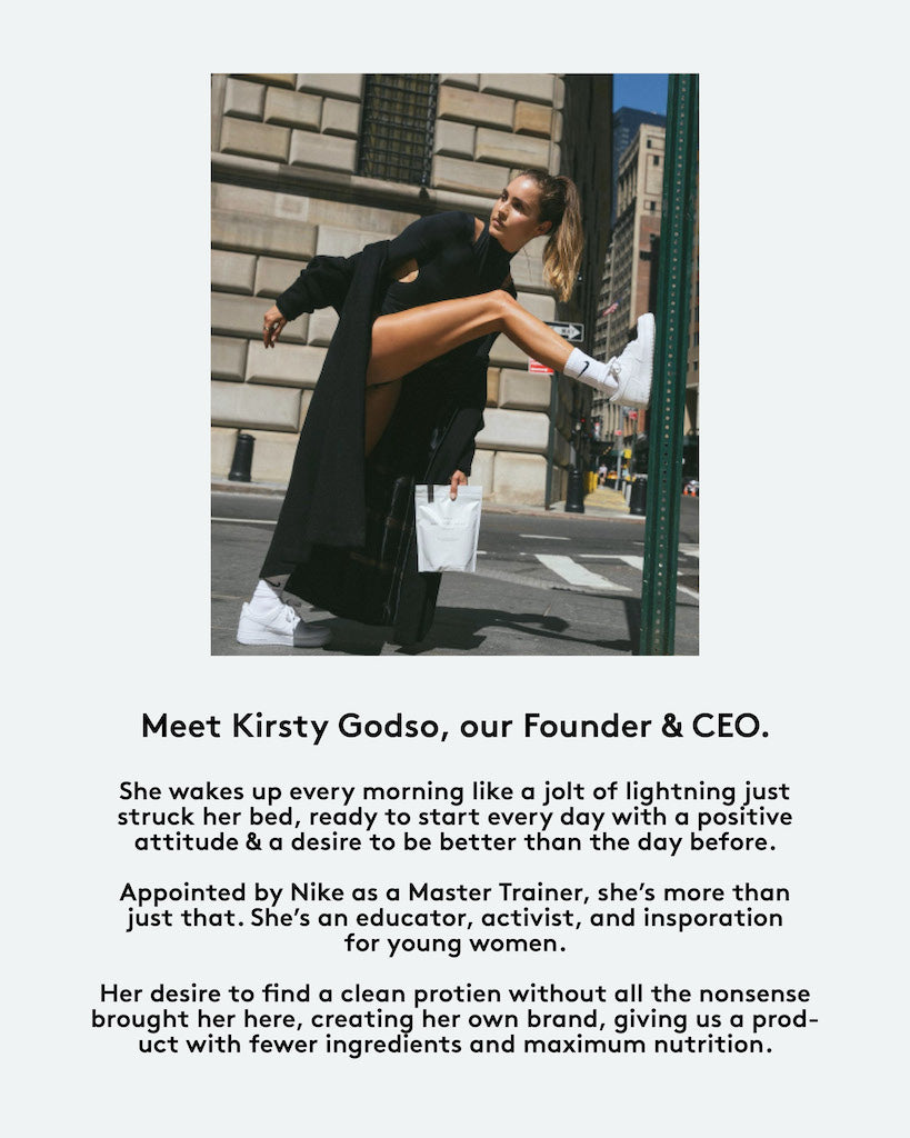 Meet Our Founder Kirsty Godso
