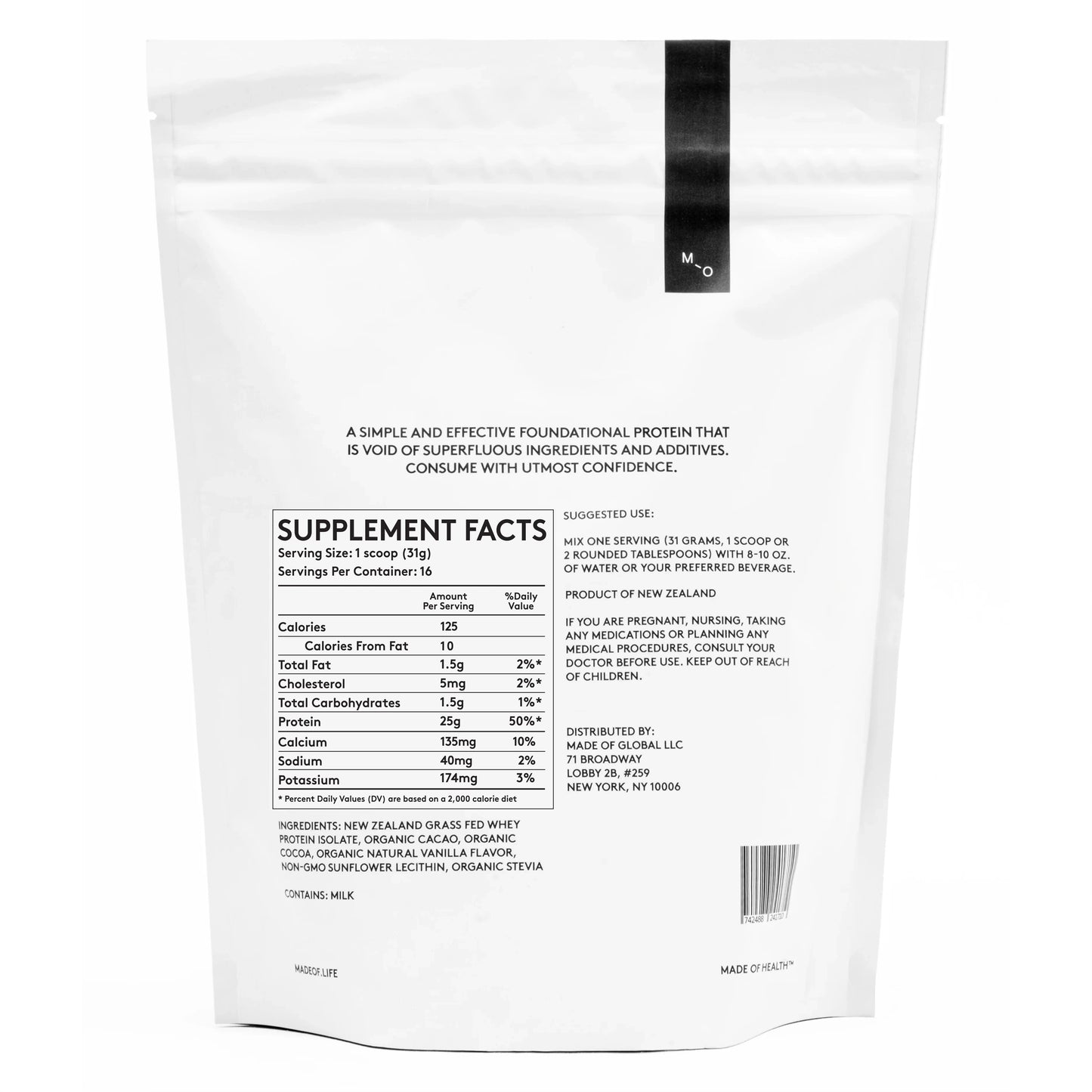 
                  
                    CHOCOLATE WHEY PROTEIN ISOLATE
                  
                